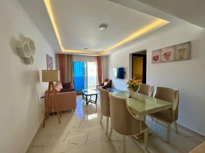 1-Zimmer-Wohnung in der Wohnanlage Fanadir Bay mit privatem Strand und Swimmingpool