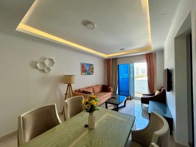 1-Zimmer-Wohnung in der Wohnanlage Fanadir Bay mit privatem Strand und Swimmingpool