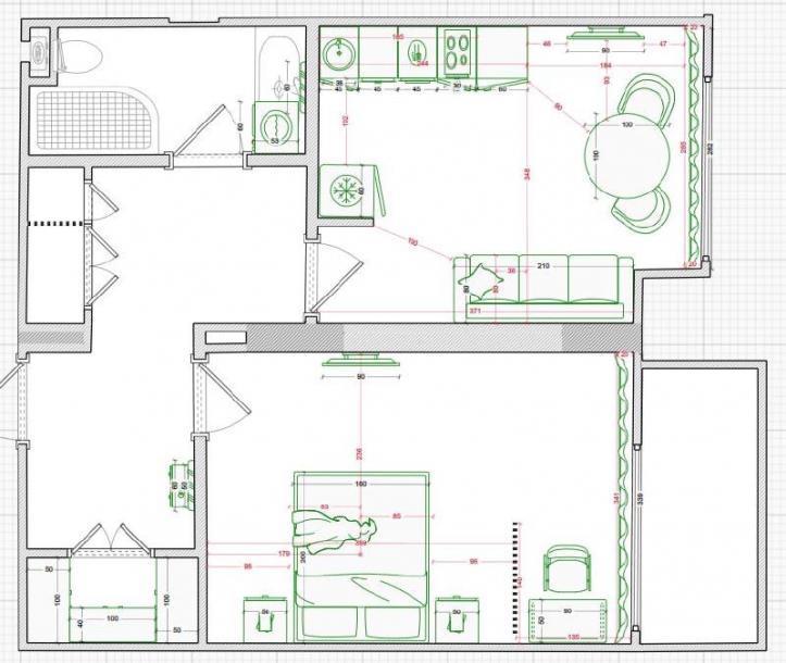 Atemberaubende 1-Zimmer-Wohnung in Wohnanlage im Stadtzentrum-2