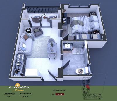 Ganz neu! Almaza Suites - neuer Wohnkomplex. Nur 36 Studios sowie 1- und 2-Zimmer-Wohnungen verfügbar! Liefertermin: Dezember 2025!