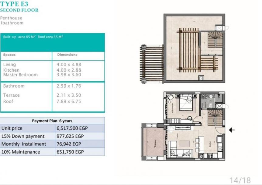 Studios und Apartments in der luxuriösen Residenz Veranda in Sahl Hasheesh. Zahlungsplan von bis zu 6 Jahren verfügbar.-10
