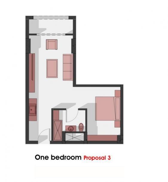 Studios und Wohnungen in der brandneuen Wohnanlage Atlantis-6