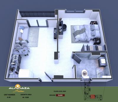 Ganz neu! Almaza Suites - neuer Wohnkomplex. Nur 36 Studios sowie 1- und 2-Zimmer-Wohnungen verfügbar! Liefertermin: Dezember 2025!