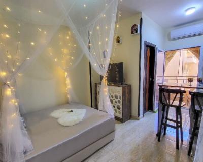 Möbliertes Studio mit Poolblick im Tiba Resort