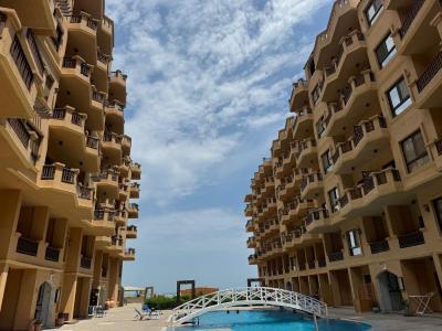 Studio mit Meerblick in einer Wohnanlage mit privatem Strand