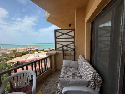 Studio mit Meerblick in einer Wohnanlage mit privatem Strand