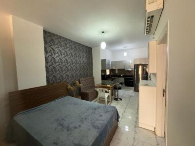 Studio mit Meerblick in einer Wohnanlage mit privatem Strand